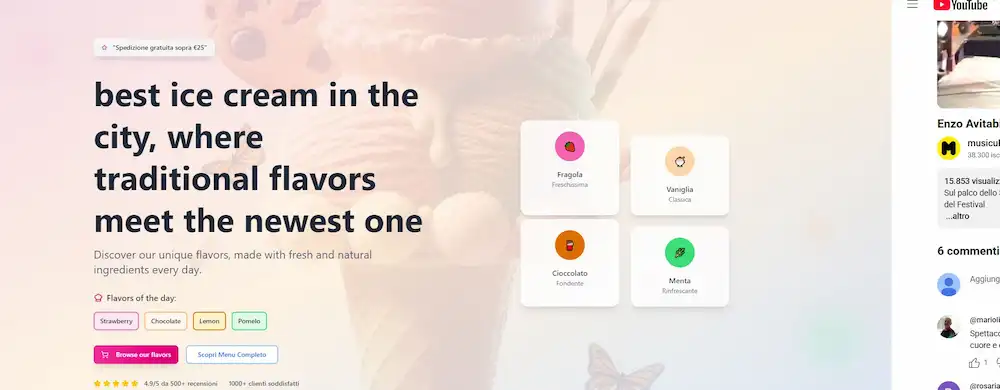 My Ice Cream e-Commerce